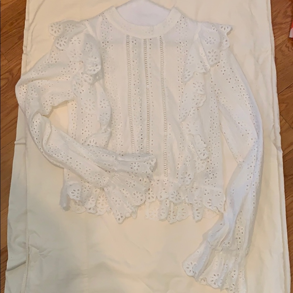 Eyelet Blouse